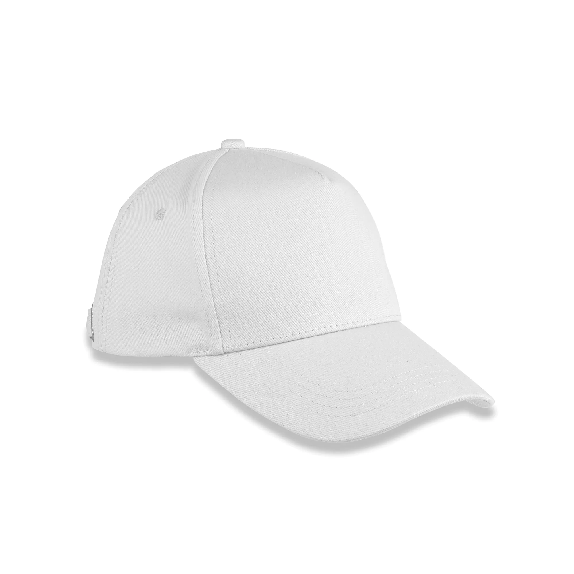 Gorra de algodón orgánico de 5 paneles