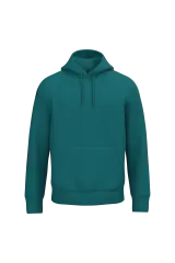 Sudadera ecorresponsable con capucha unisex