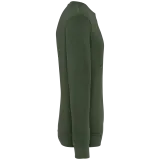 Sudadera ecorresponsable de cuello redondo French Terry unisex