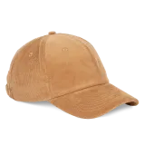 Gorra de terciopelo de perfil bajo