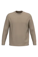 Jersey ecorresponsable de cuello redondo hombre