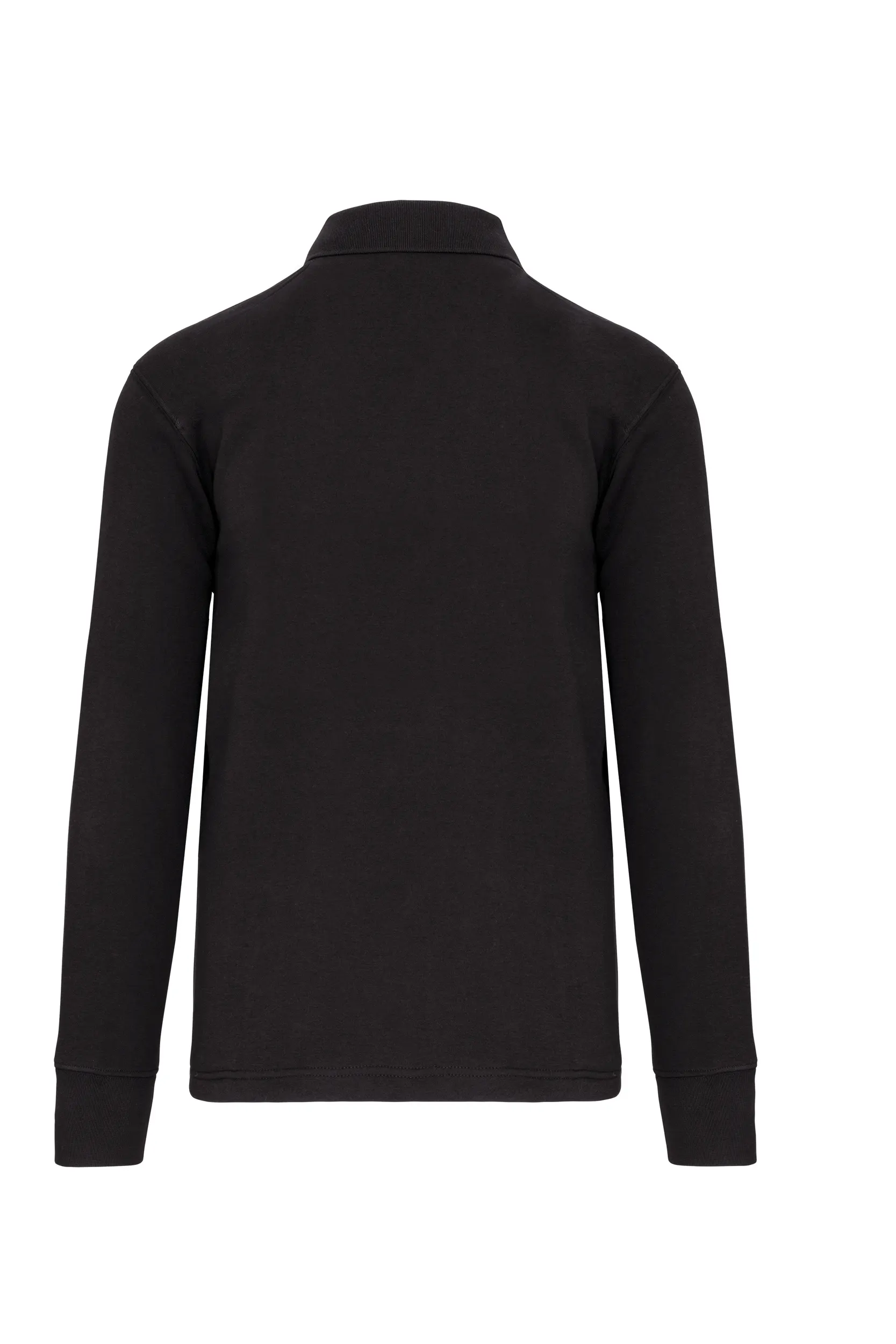 Sudadera cuello polo