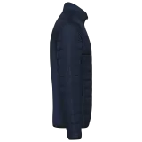 Chaqueta bimaterial hombre