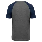 Grey Heather / Sporty Navy Heather