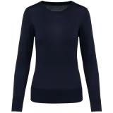 Jersey Supima® cuello redondo mujer