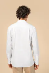 Camisa ecorresponsable de Lyocell y efecto lavado hombre