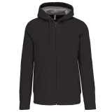 Sudadera capucha y cremallera