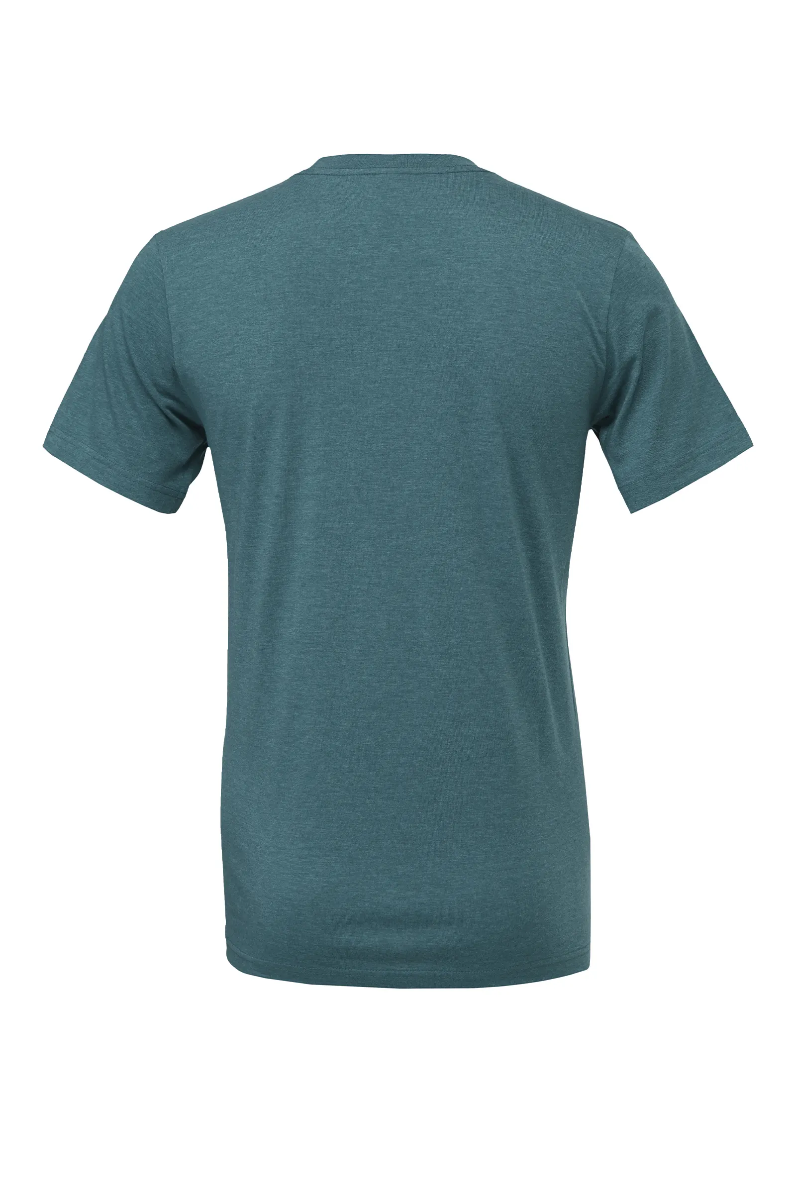 Camiseta cuello redondo hombre Heather