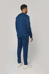 Chaqueta de deporte con cremallera y ribete - Unisex