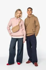 Sudadera ecorresponsable con capucha unisex