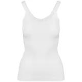 Camiseta de tirantes ecorresponsable sin costuras y con encaje