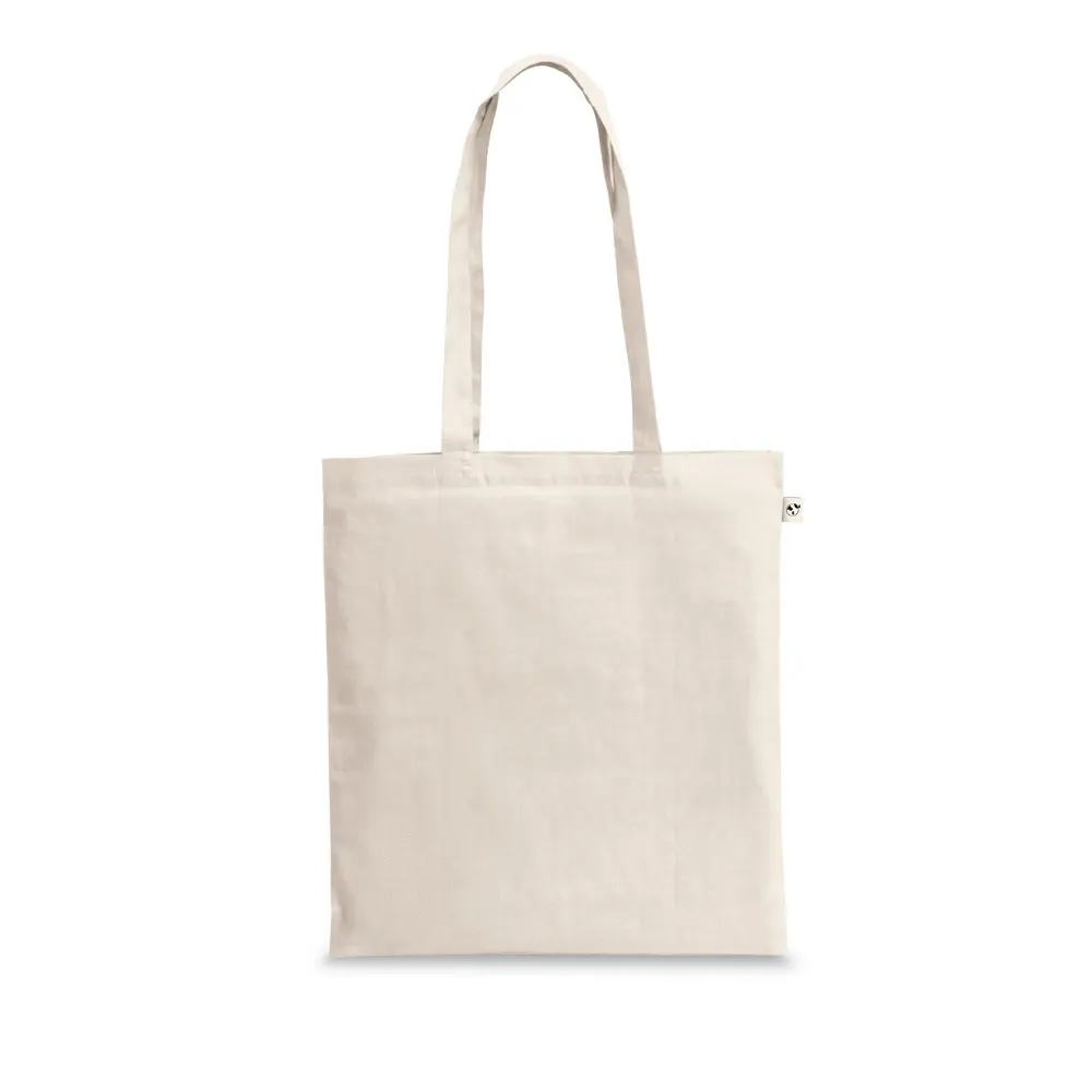 CAIRO. Bolsa en algodón reciclado (70%) y poliéster (30% rPET) (180 g/m²)