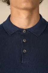 Polo ecorresponsable de punto hombre