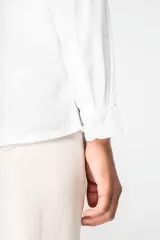Camisa ecorresponsable efecto lavado mujer