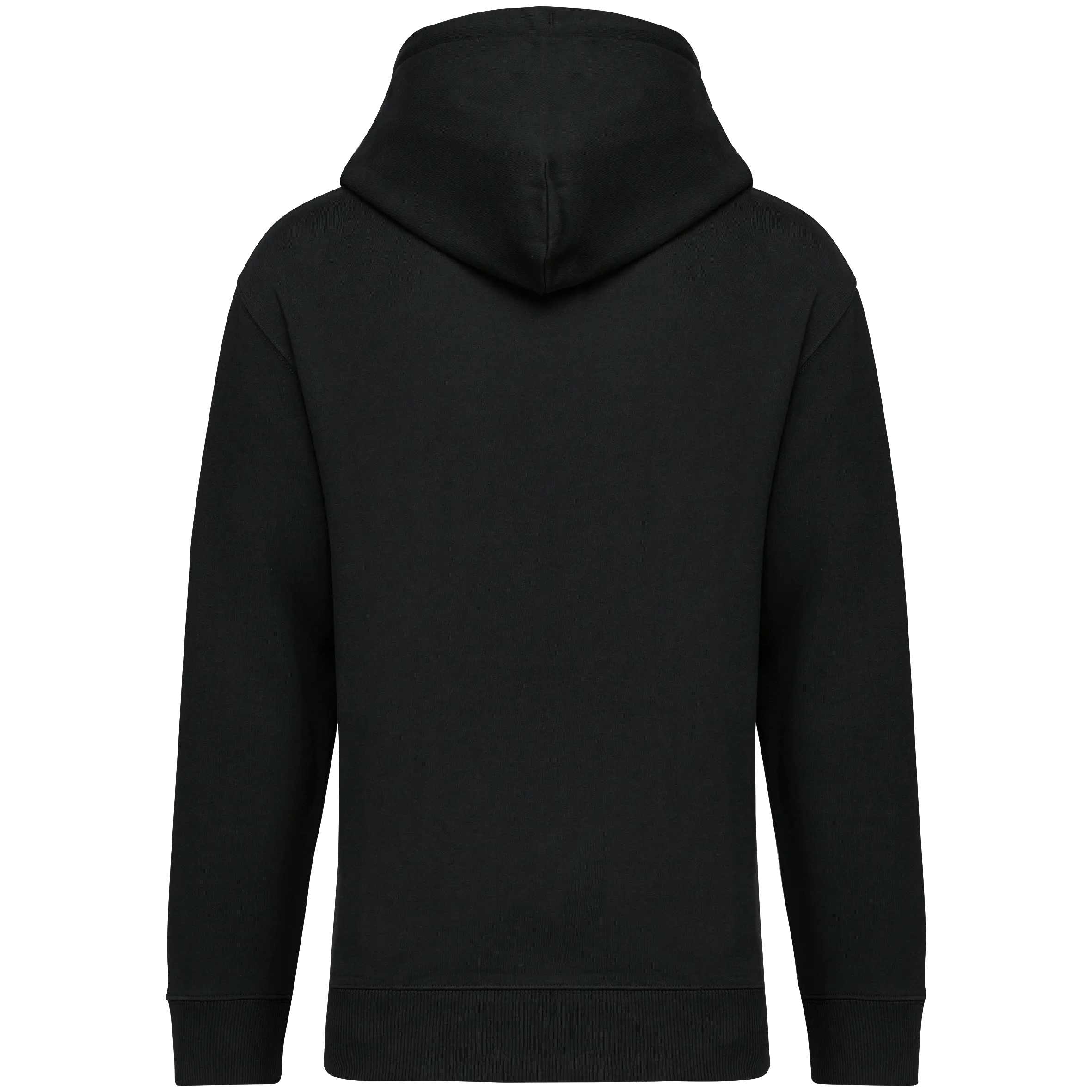Sudadera ecorresponsable con capucha y hombros caídos French Terry unisex