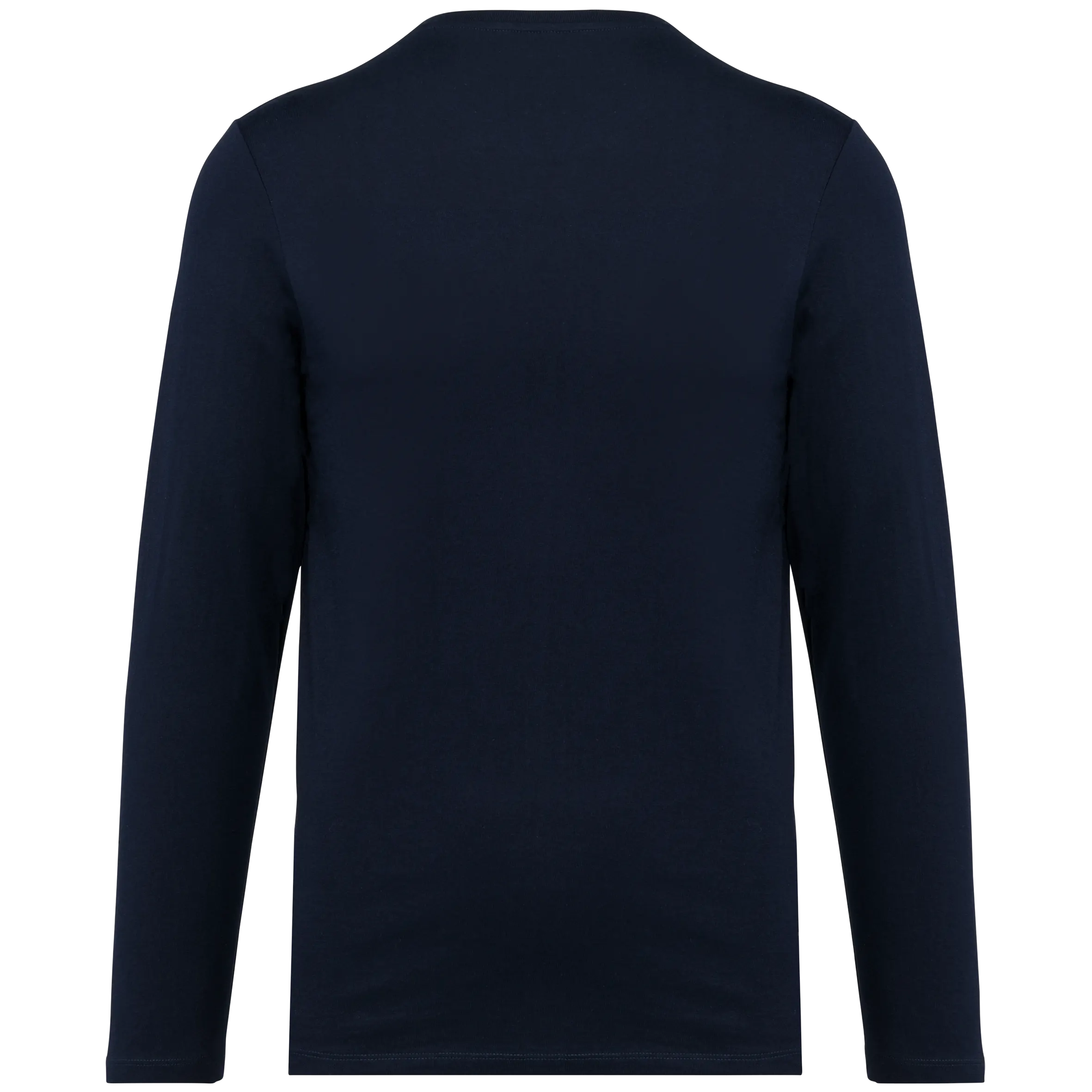 Camiseta Supima® cuello redondo manga larga hombre