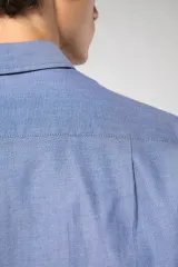 Camisa oxford manga larga hombre