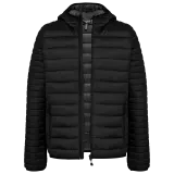 Chaqueta acolchada y ligera con capucha hombre