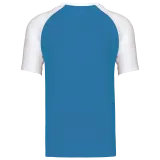 Aqua Blue / White