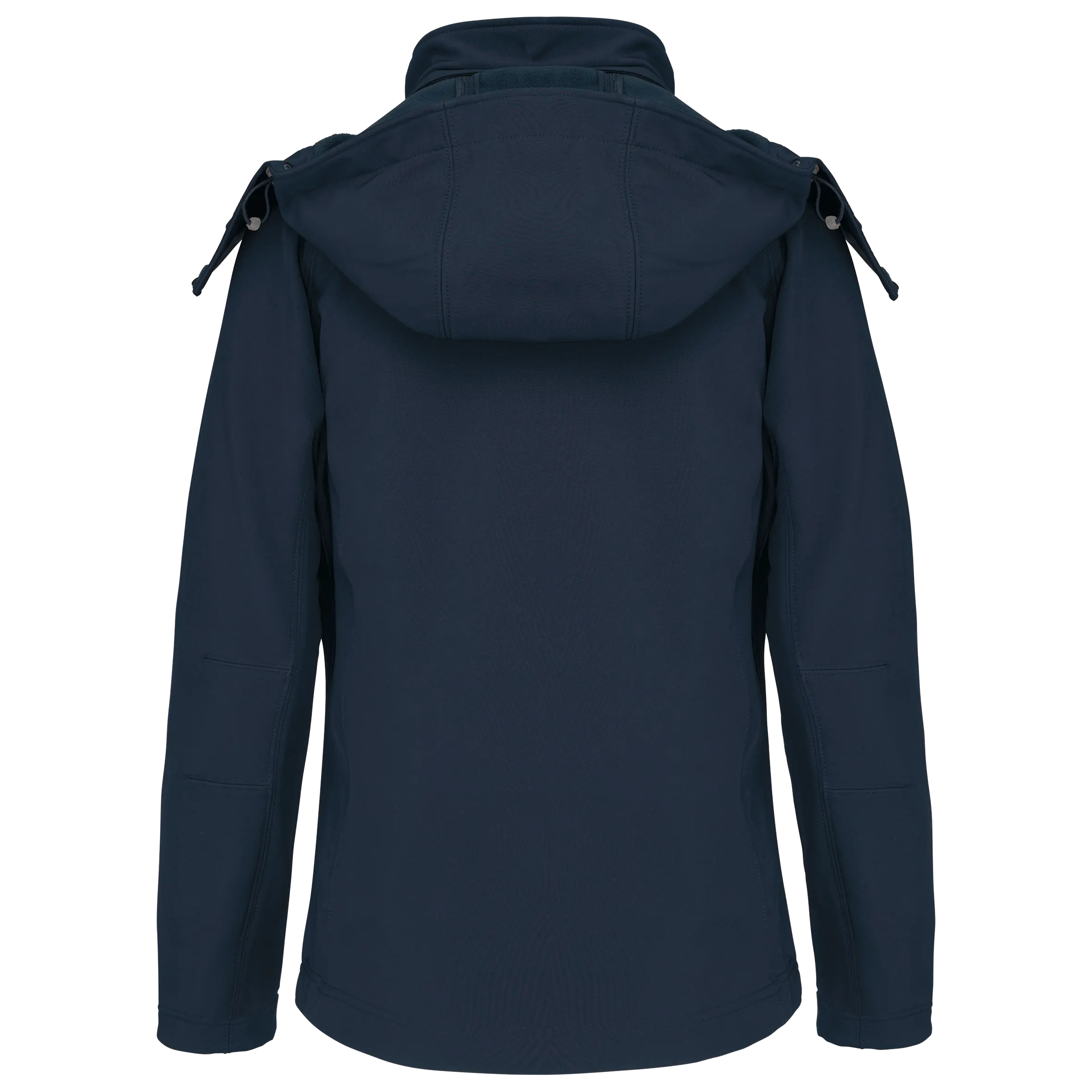 Chaqueta softshell con capucha extraíble mujer