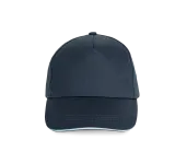 Gorra con sandwich contrastado - 5 paneles