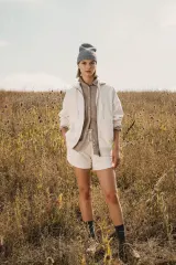 Sudadera sostenible con cremallera y capucha oversize unisex
