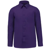 Camisa popelina de polialgodón de fácil cuidado hombre