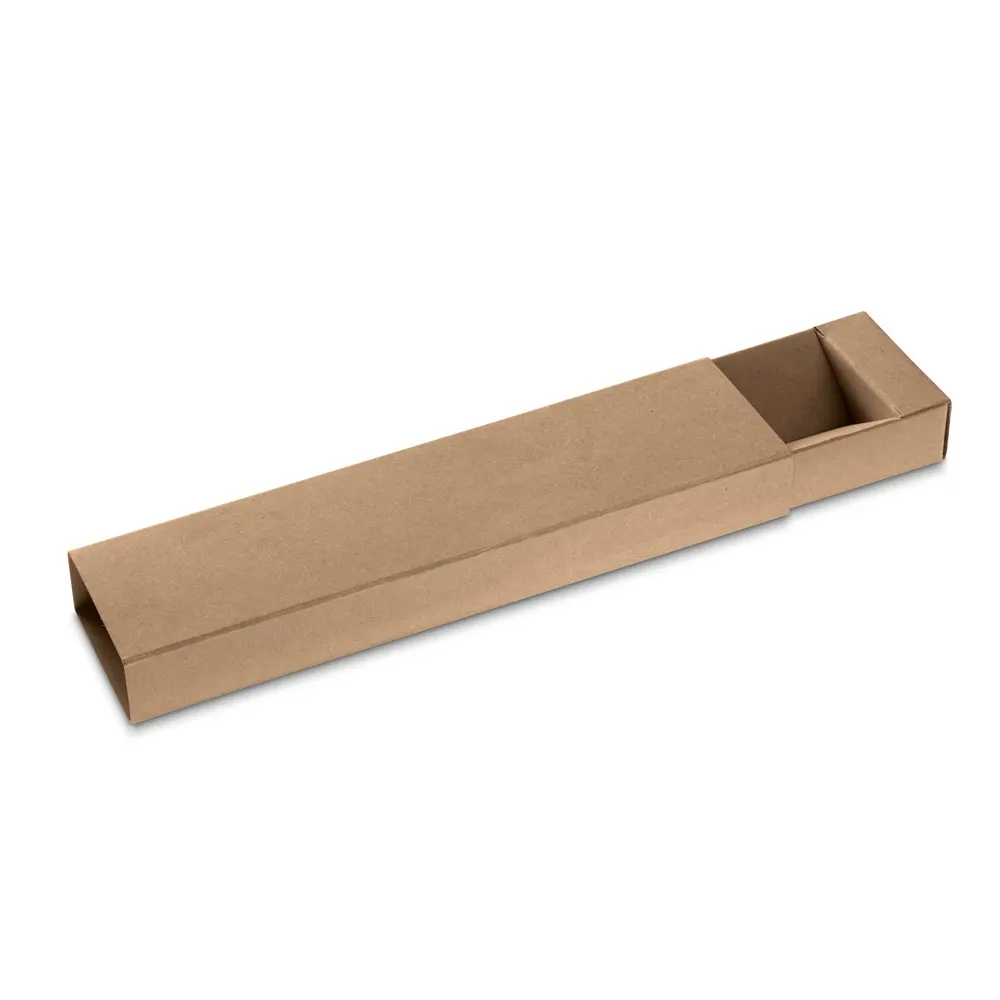 PENDULO. Estuche de papel 100 % reciclado para 1 bolígrafo