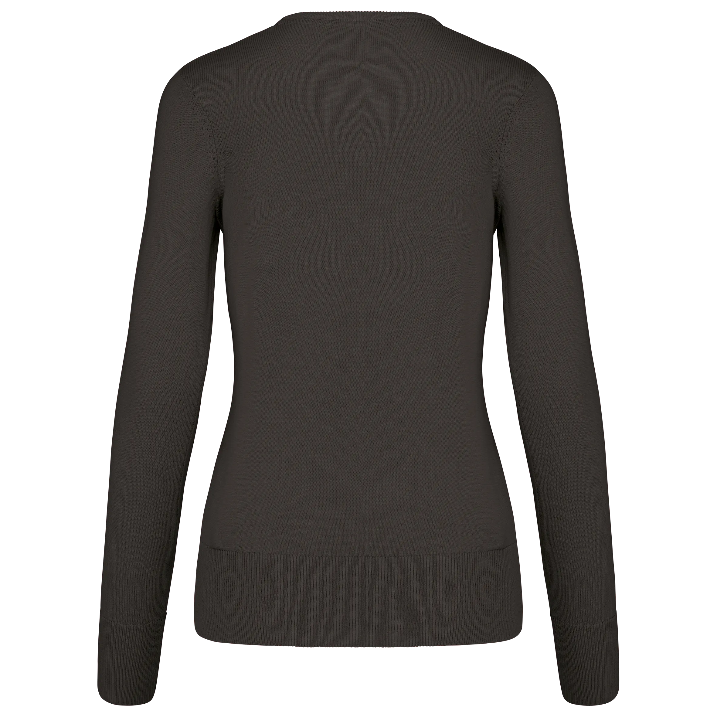 Jersey cuello de pico mujer