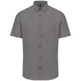 Camisa oxford manga corta hombre