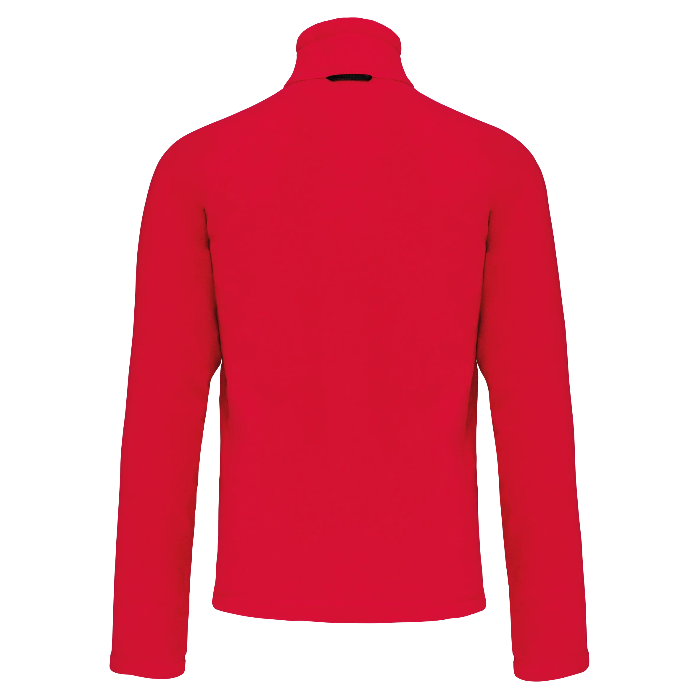 Chaqueta micropolar con cremallera y mangas raglán hombre