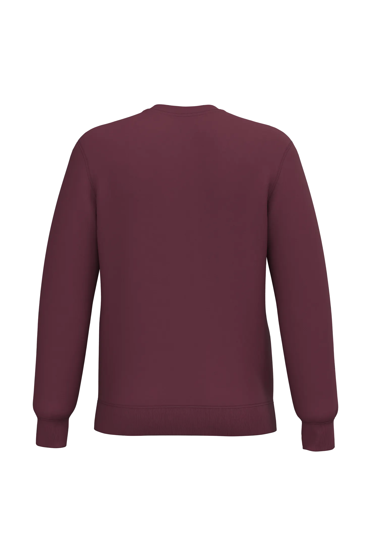 Sudadera cuello redondo reciclada unisex