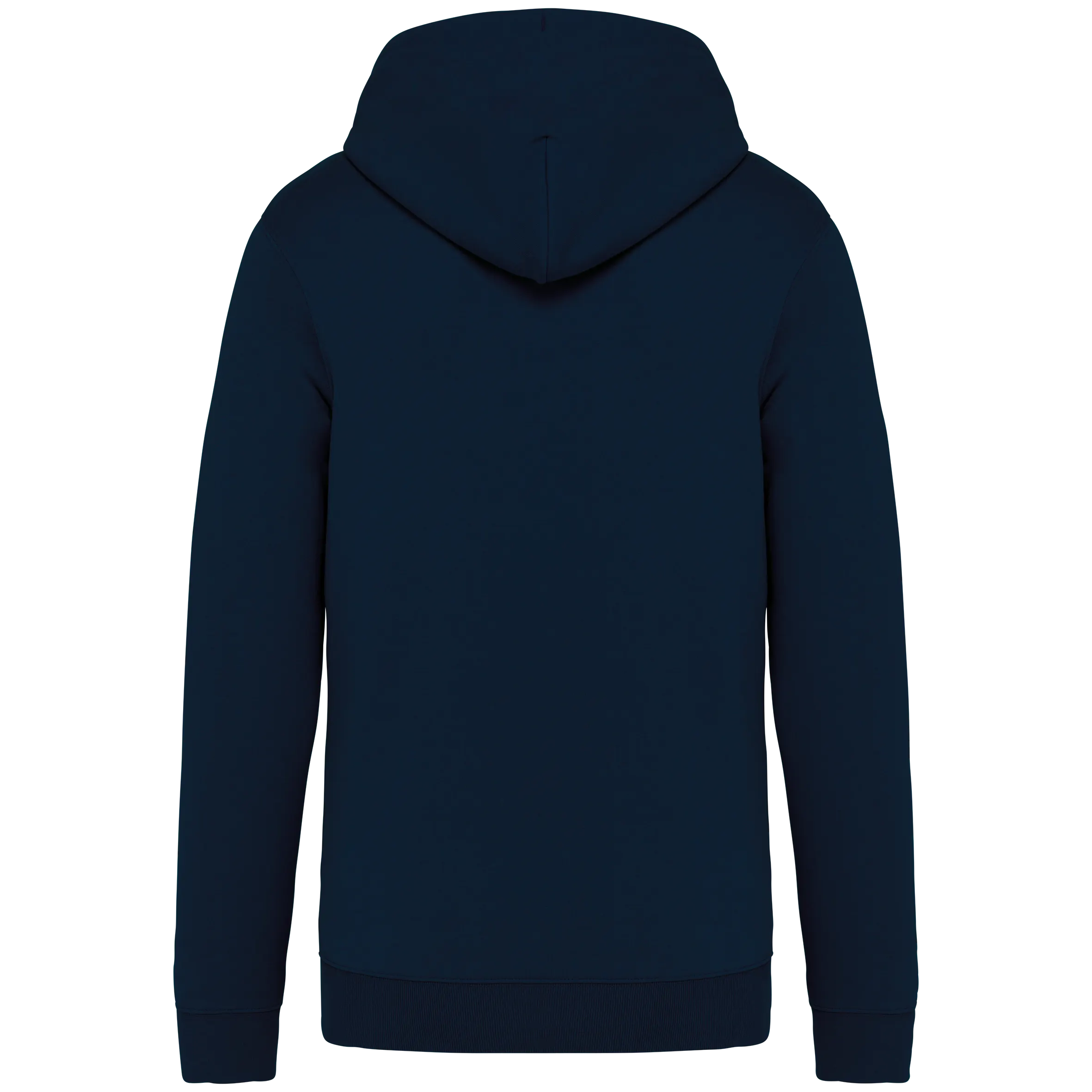 Sudadera ecorresponsable con cremallera y capucha unisex