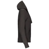 Sudadera con capucha y cremallera de mujer