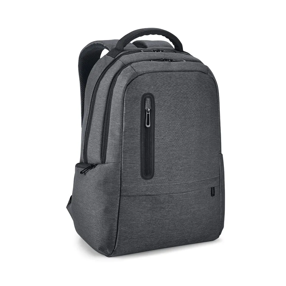RE-BOSTON. Mochila para portátil de nailon reciclado resistente al agua 2Tone con compartimento 210D