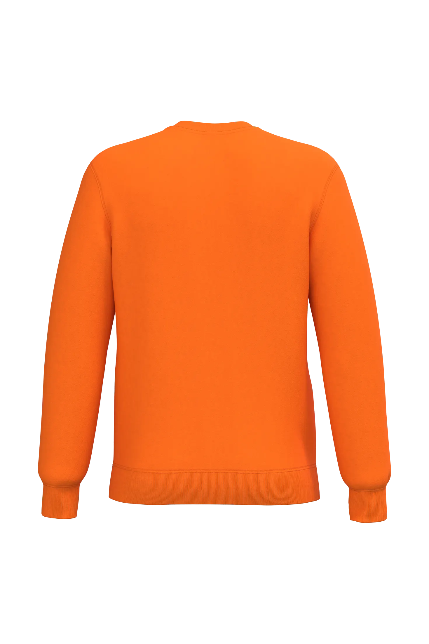 Sudadera cuello redondo reciclada unisex
