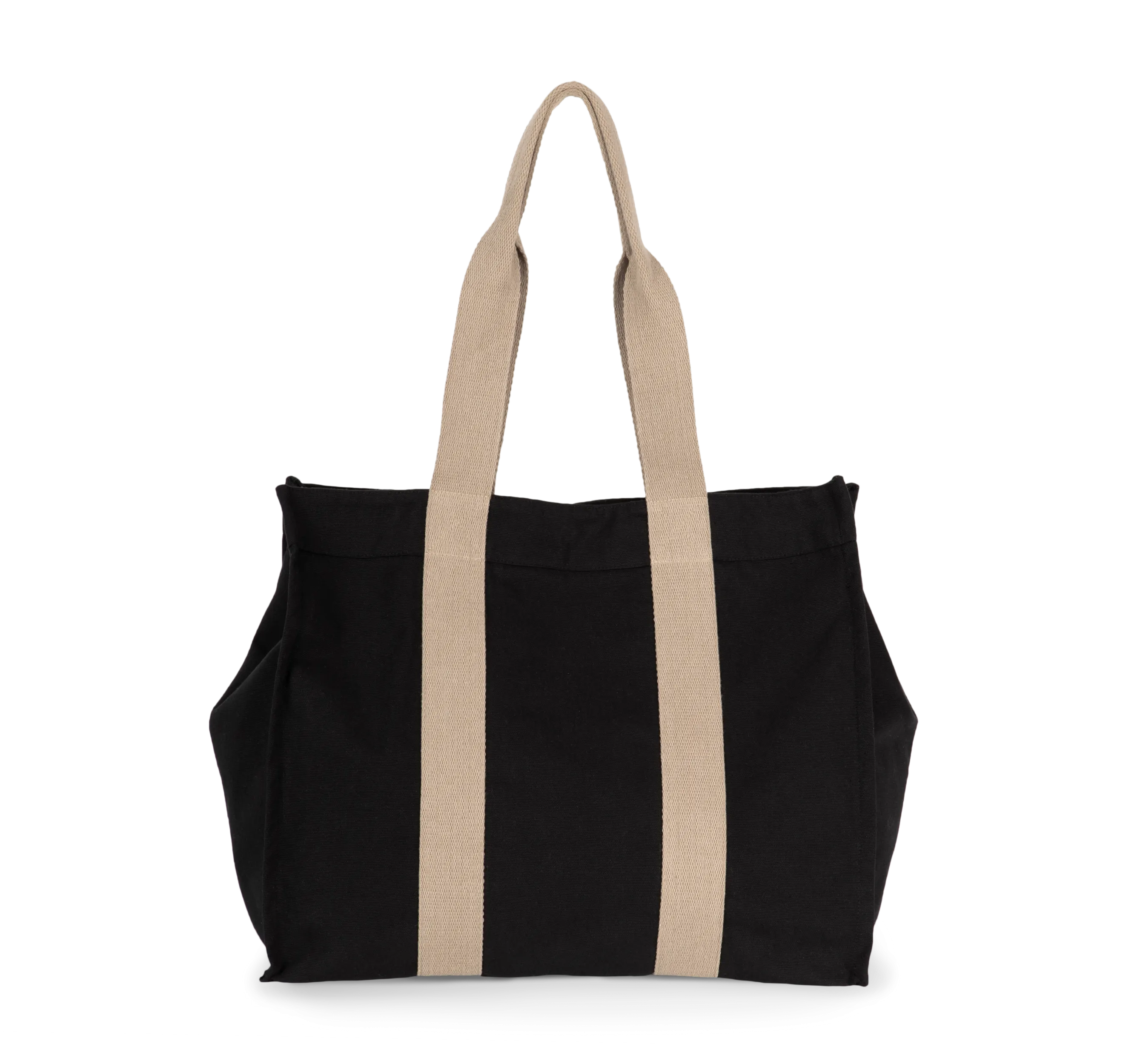 Bolsa shopper reciclada grande con fuelle