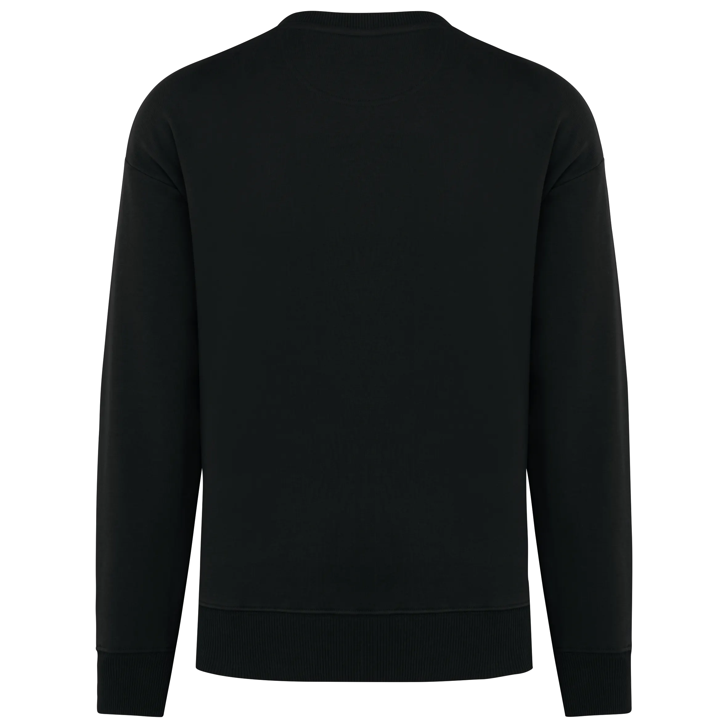 Sudadera cuello redondo oversize unisex