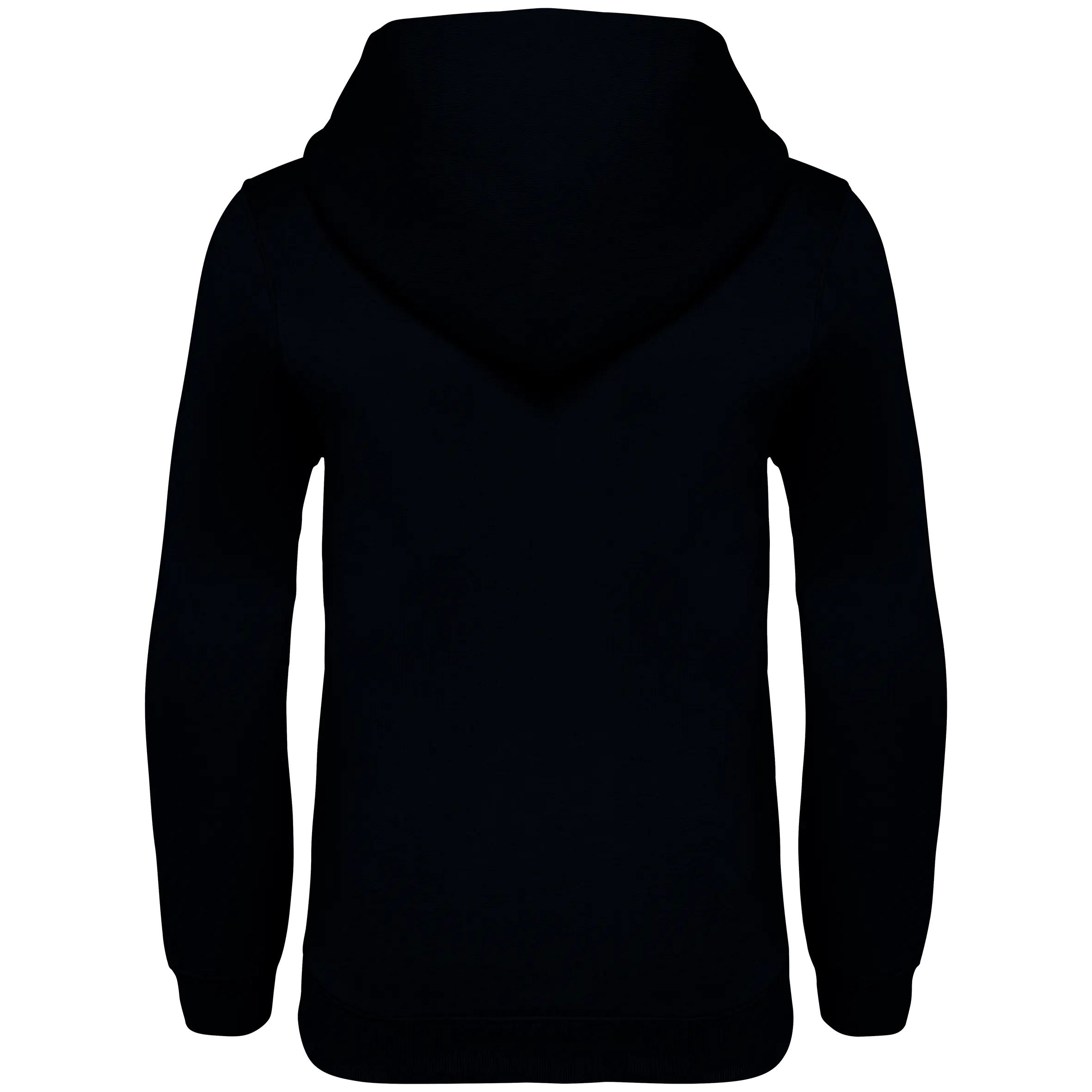 Sudadera ecorresponsable con capucha infantil
