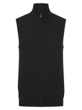 Jersey con cremallera sin mangas hombre