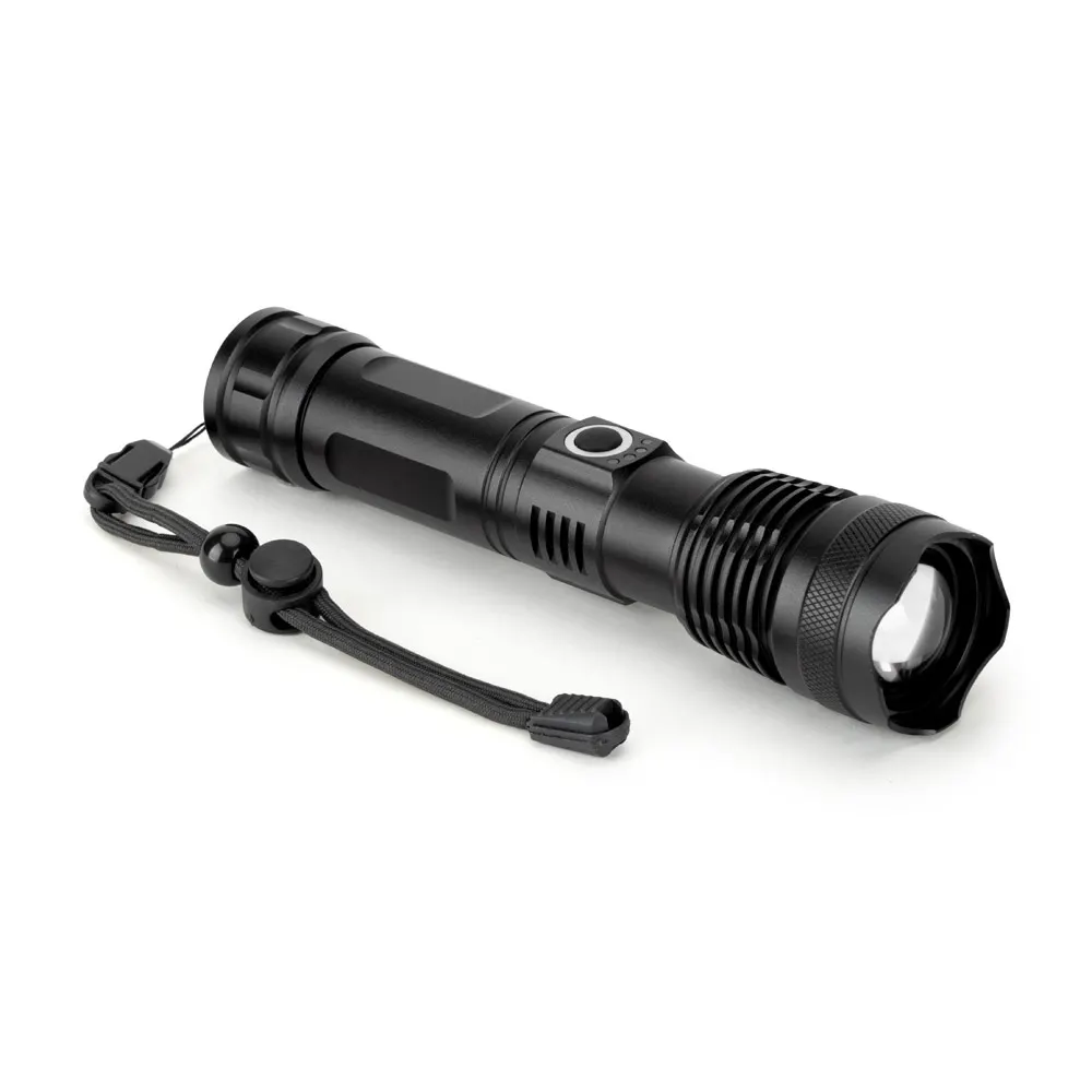 YVIAN. Linterna recargable de 10 W fabricada con aluminio (100% rAL)