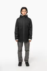 Chaqueta con capucha y forro de micropolar - Unisex