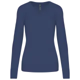 Jersey cuello de pico mujer
