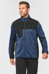 Chaqueta polytricot reciclada hombre