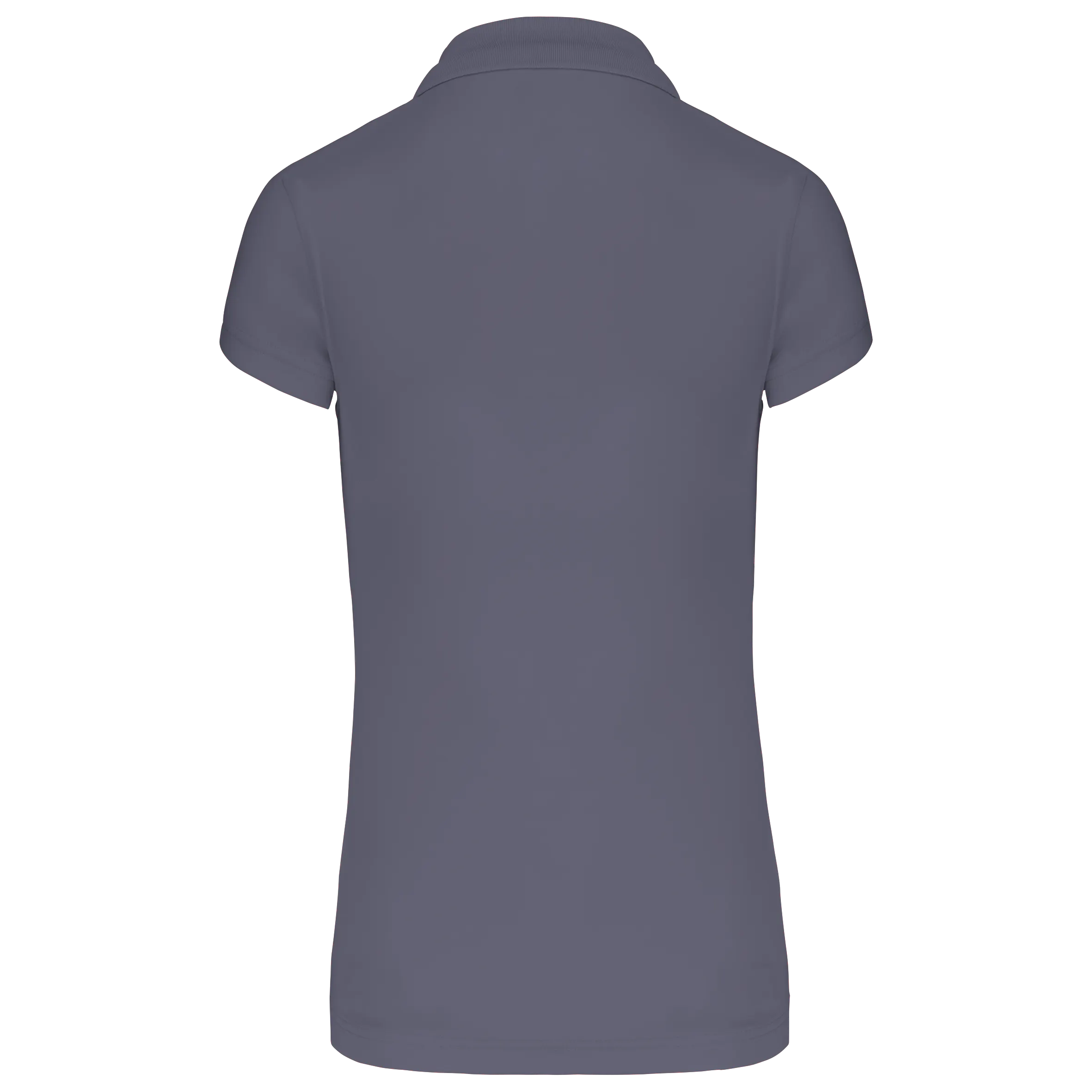 Polo interlock de manga corta mujer