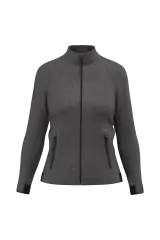 Chaqueta cuello alto mujer