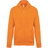 Sudadera capucha y cremallera unisex