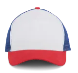 White/French red/Reflex blue