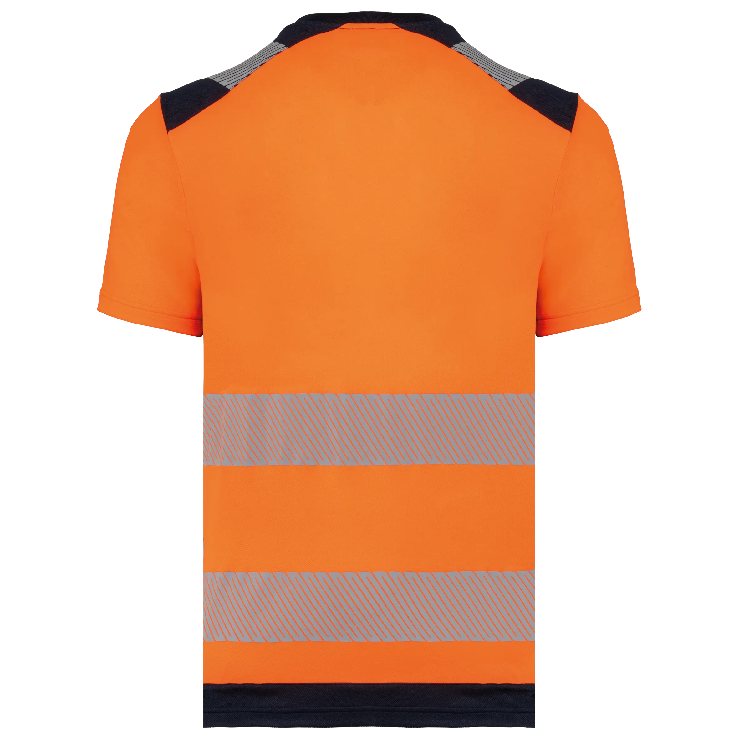 Camiseta de seguridad reciclada manga corta unisex