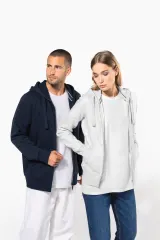 Sudadera con capucha y cremallera